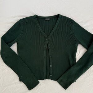 Brandy Melville green cardigan